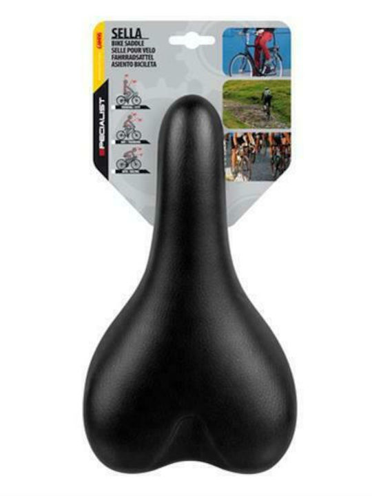 Lampa S-1 Σέλα Ποδηλάτου Μαύρη 275 x 156 mm