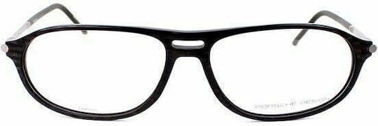 Porsche Design Мъжки Пластмасов Рамка за Очила Черен P8138 A