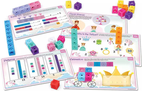 Learning Resources MathLink Cubes Early Maths Fantasticals STEM Εκπαιδευτικό Παιχνίδι Γνώσεων για 5+ Ετών