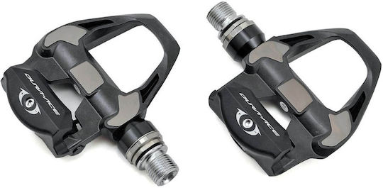 Shimano Ace PD-R9100 Педали за Велосипед Без клипс Черен 4mm
