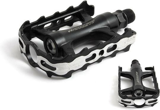 Author APD-427-ALU Flat Bicycle Pedals Black