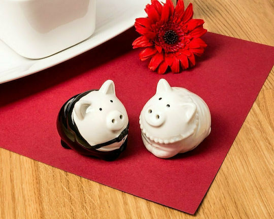 Gadget Master Pigs Salt and Pepper Set Ceramic 2pcs