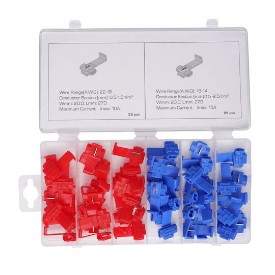 Kraft & Dele Clema Conectare rapidă în casetă (KD10481) 50buc