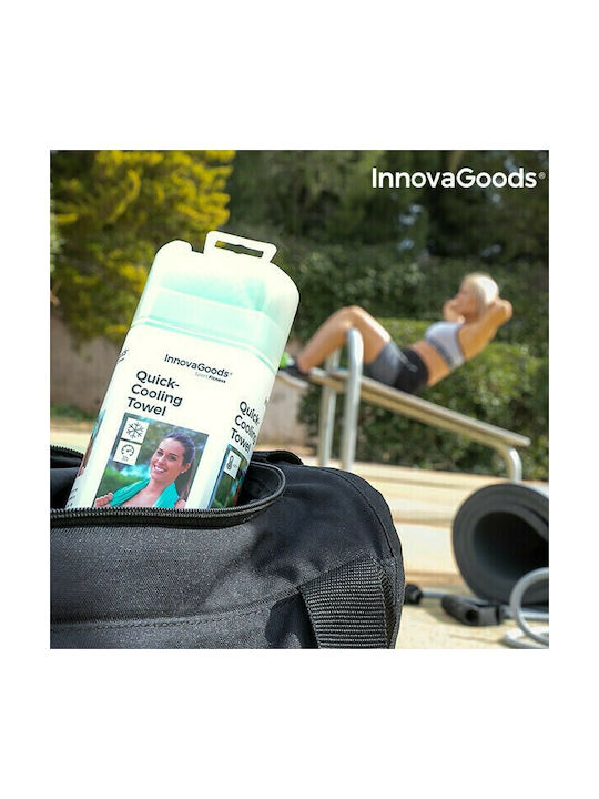 InnovaGoods Πετσέτα Ψύξης Γυμναστηρίου Τιρκουάζ 66x43cm
