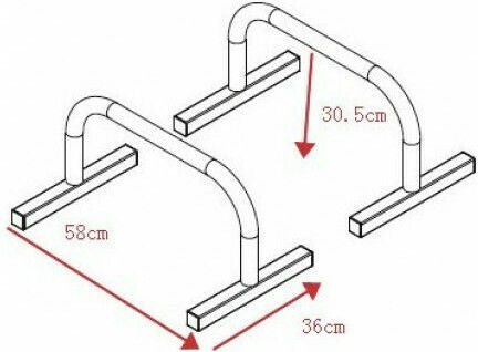 AMILA 43994 Dip Stands with Height 30.5cm