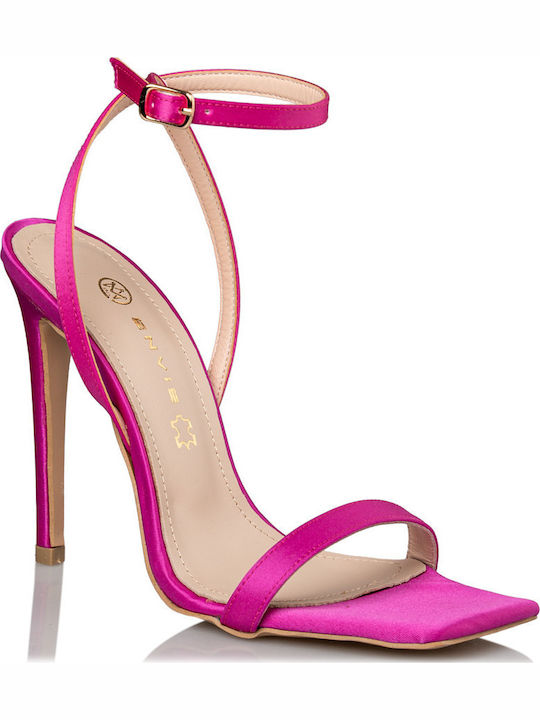 Fabric Sandals Fuchsia