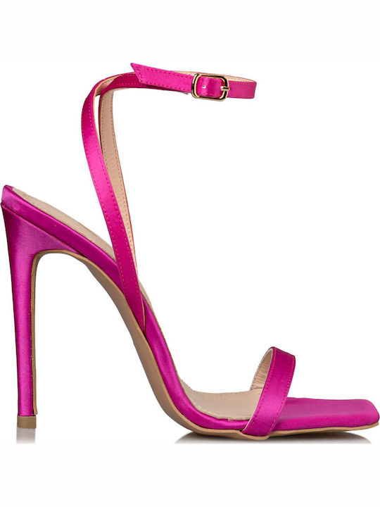 Fabric Sandals Fuchsia