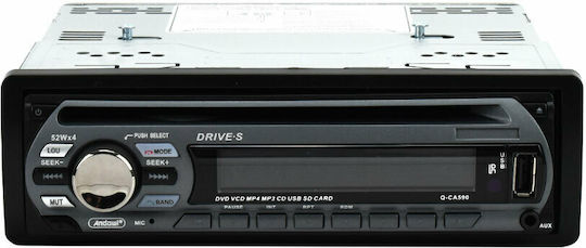Andowl Qca590 Ραδιόφωνο Αυτοκινήτου (1DIN) (Bluetooth/USB)