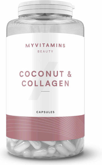 Myvitamins Coconut & Collagen with Vitamin C 180 Capsules