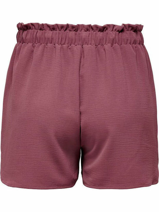 Onlmette Women's High-waisted Shorts Renaissance Rose