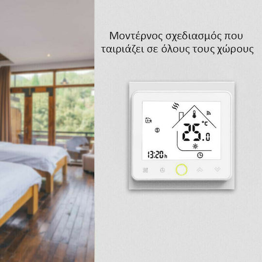MOES WHT-002-GC Smart Digital Thermostat with Touch Screen και Wi-Fi