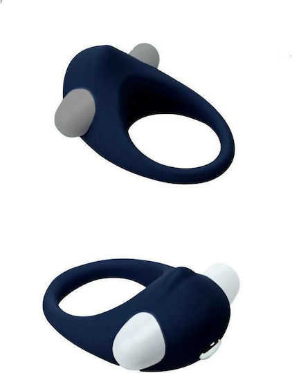 Dream Toys Rings Of Love Stimulating Cock Ring No 1 Вибриращ Пръстен Петел Син