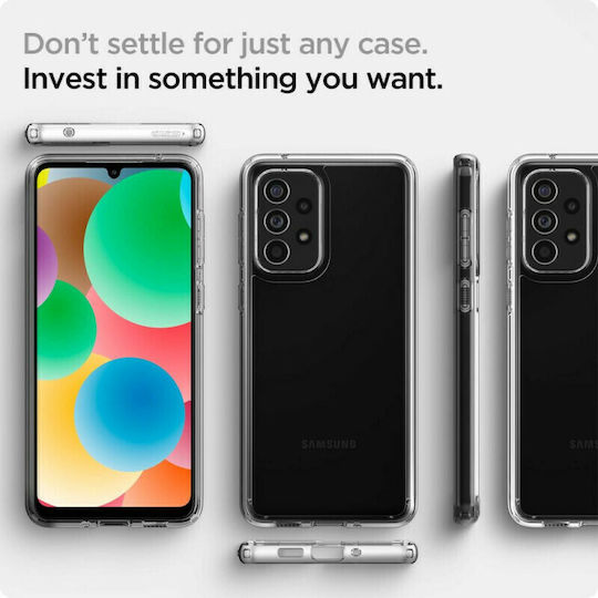 Spigen Ultra Hybrid Umschlag Rückseite Kunststoff Crystal Clear (Galaxy A33 5G)