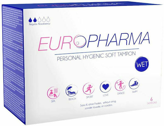 Europharma Ταμπόν Personal Hygienic Soft Tampon για Κανονική Ροή 6τμχ