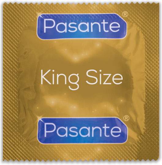 Pasante Προφυλακτικά King Size 3τμχ 60mm Natural