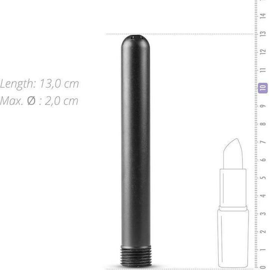 Easytoys Head Nozzle Analdusche Schwarz 13cm
