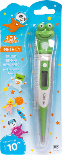 BioPharm Metricy Happy Heroes Baby Digital Armpit Thermometer Green