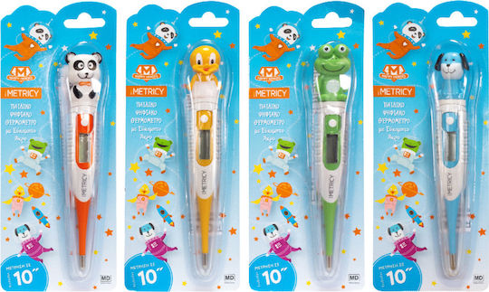 Metricy Happy Heroes Baby Digital Armpit Thermometer Yellow