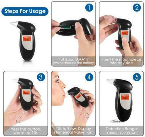 Andowl Digital Alcohol Tester QY-AJ01