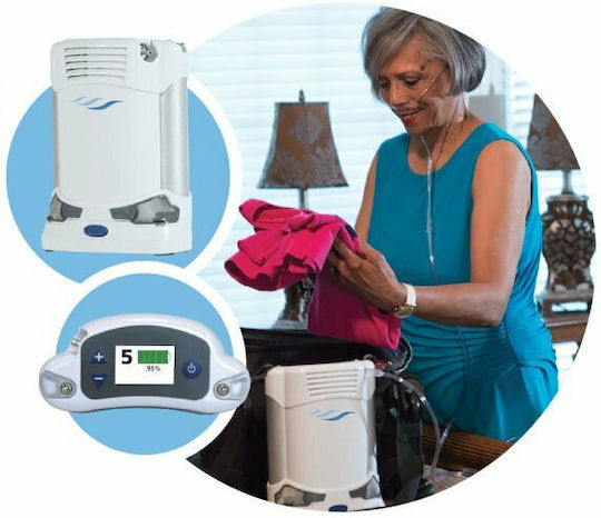 AirSep Freestyle Comfort Portable Oxygen Concentrator with 8-Cell Battery 1.05lt