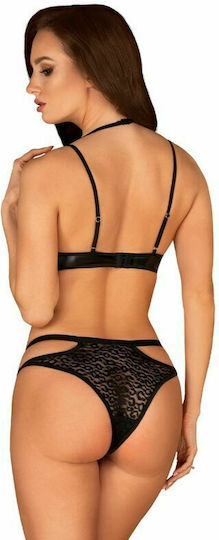 Obsessive Bagirela Sexy Dessous-Set 2 Stück Set Schwarz 164930