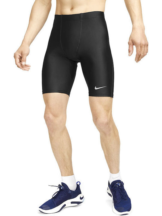 Nike Fast Men's Sports Short Leggings Black