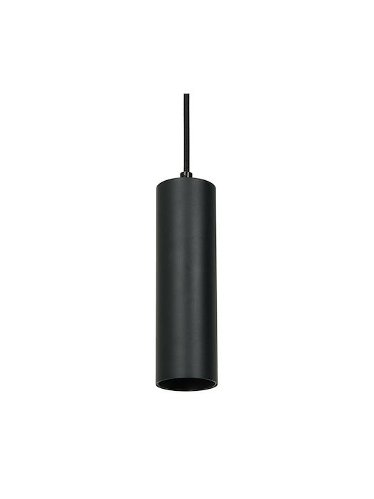 Milagro Pipe Pendant Light Single-Light for Socket GU10 Black