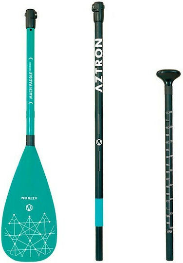 Aztron Mach Fiberglass Κουπί για Sup Μπλε