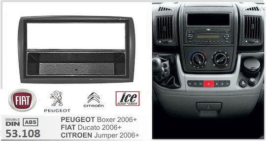 Panoul ușii 2 Din pentru Citroen Relay / Fiat Ducato / Peugeot Boxer pentru Fiat Ducato 2006 2011