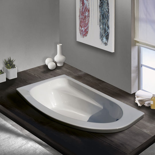 Sirene Marina R Дясна гърба на ваната Акрил с хидромасаж 160x90см