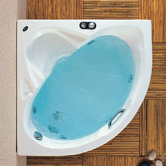 Acrilan Mykonos 125 Acrylic Corner Bathtub 125x125cm
