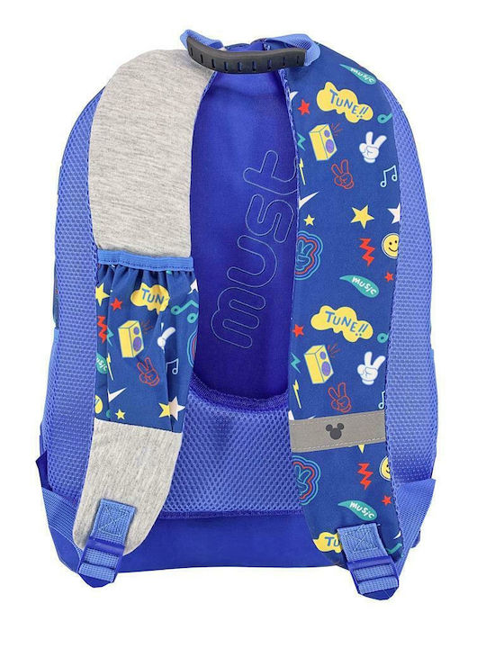 Must Mickey Keeping it Cool School Bag Backpack Elementary, Elementary Multicolored