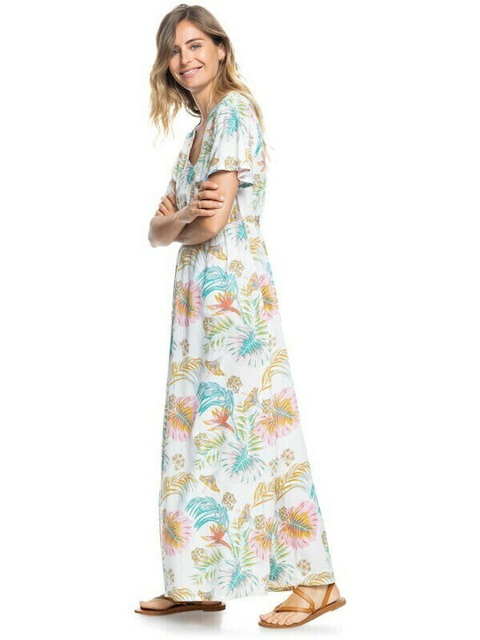Girly Community Rochii De Vară Pentru Femei Maxi Rochie Wrap-Around Floral