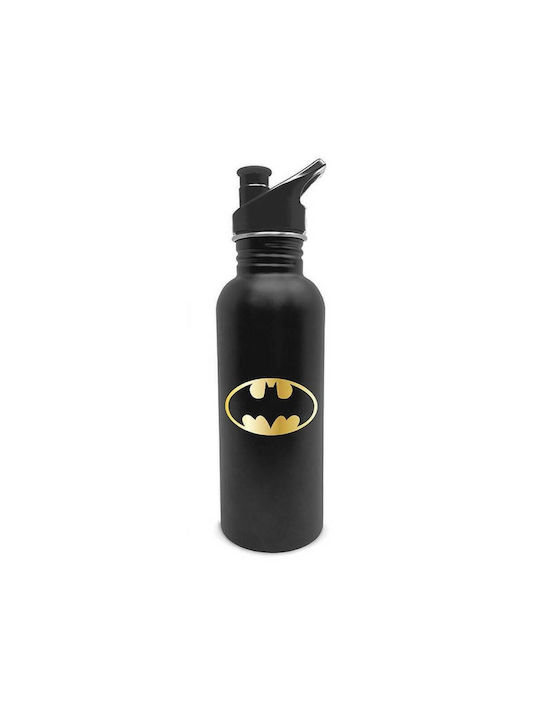 Pyramid International Batman Logo Wasserflasche Rostfreier Stahl 700ml Schwarz