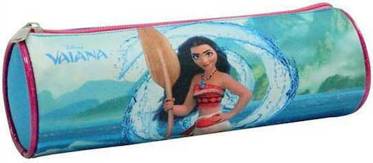 Next Vaiana Pencil Case 1pcs Barrel with 1 Compartment Blue