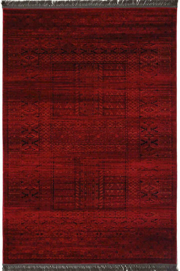 Royal Carpet 7504H Bedroom Rugs Set Afgan Dark Red 11AFG7504H77.067500 3pcs
