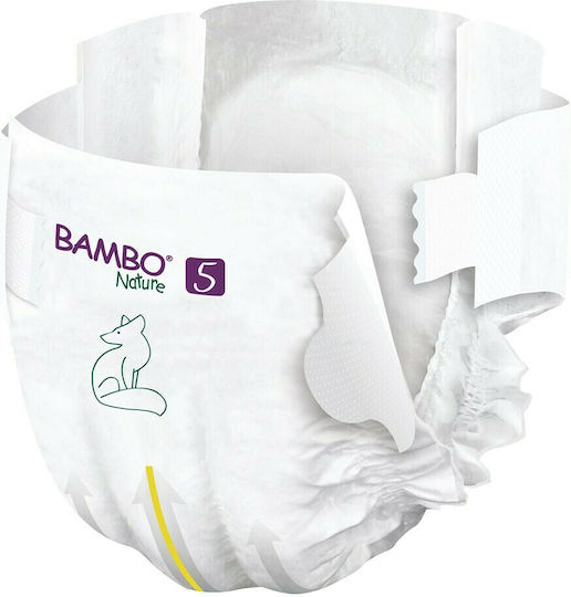 Bambo Nature Πάνες με Αυτοκόλλητο No. 5 για 12-18kg 22τμχ
