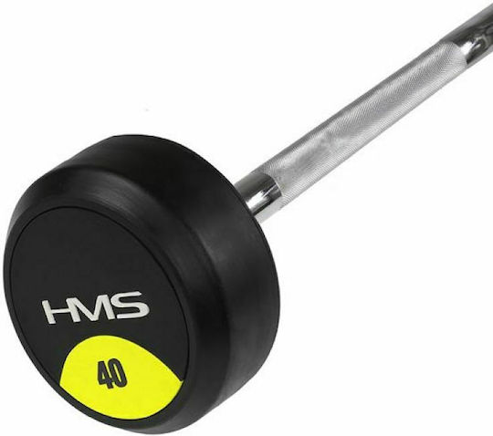 HMS GSG-40 Ίσια Μπάρα Σταθερού Βάρους 40kg Μήκους 100cm