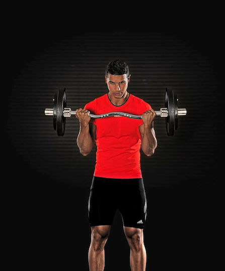adidas ​Curl Bar with Screw Collars