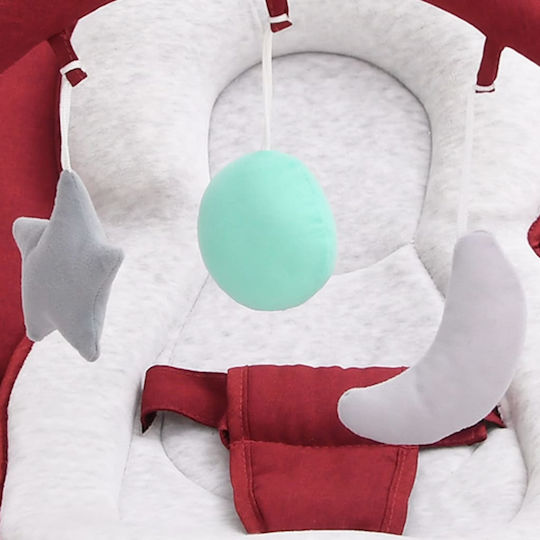 vidaXL Handbuch Baby Relax Red für Kind bis 10kg