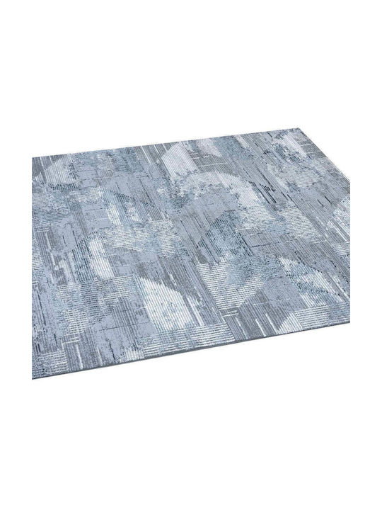 Madi Feathers Modern Bedroom Rug Set Grey Grey Bed Set 3 Pieces