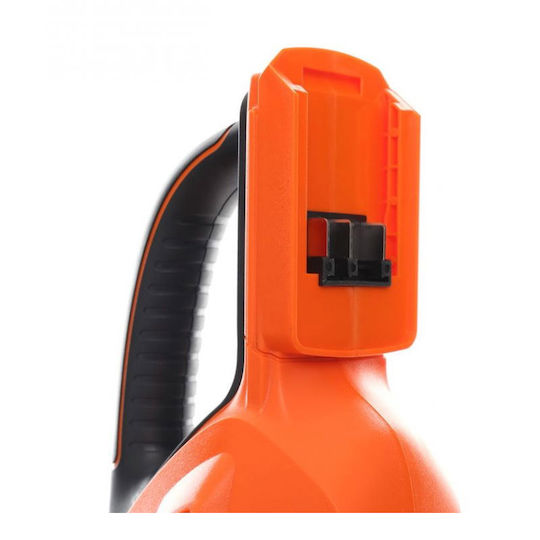 Kraft & Dele KD-1776 Επαναφορτιζόμενο Σκουπάκι Χειρός 18V Χωρίς Φορτιστή και Μπαταρία Πορτοκαλί