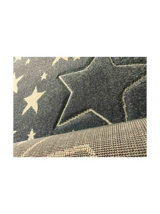 Koulis Carpets 1325A Παιδικό Χαλί Αστέρια Μπλε 200x250cm Πάχους 13mm