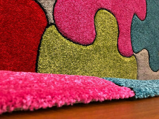 Koulis Carpets 1476A Kinder Teppich Mehrfarbig 133x190cm Dicke 13mm