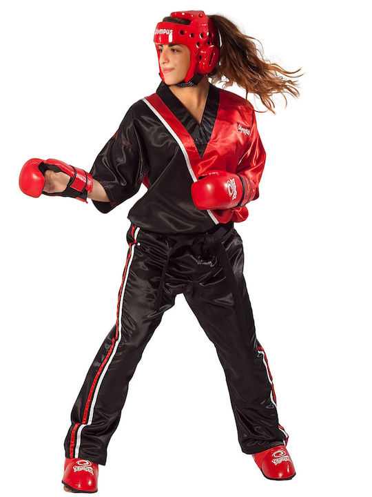 Olympus Sport Team Uniform Uniform Kickboxen Schwarz