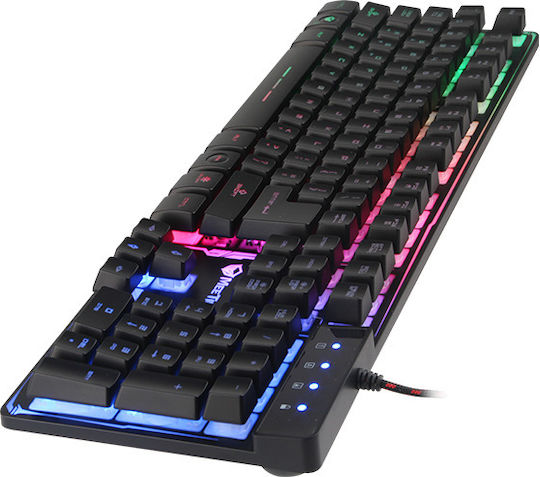 Meetion K9300 Gaming Πληκτρολόγιο με RGB φωτισμό (Αγγλικό US)