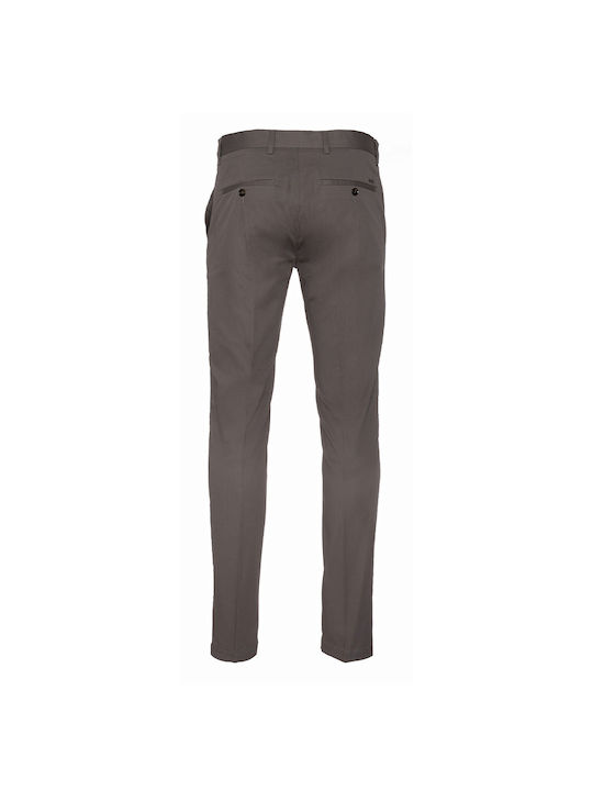 Emporio Armani Pantaloni pentru bărbați Chino Elastice Maro