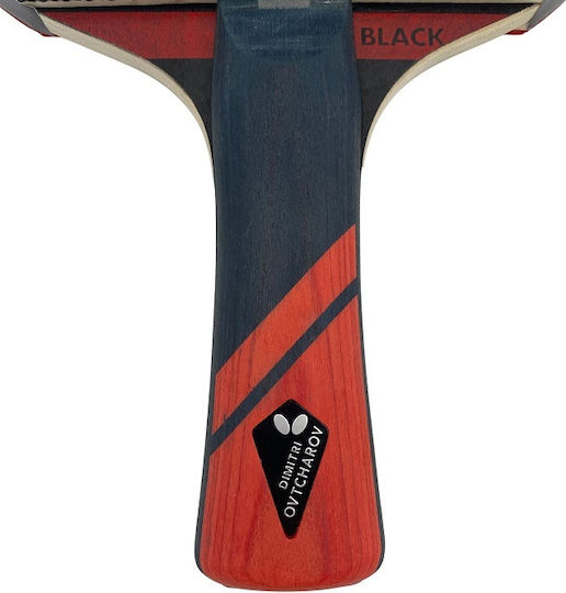 Butterfly Dimitrij Ovtcharov Black Ping Pong Racket for Professional Players