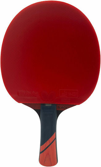 Butterfly Dimitrij Ovtcharov Black Ping Pong Racket for Professional Players