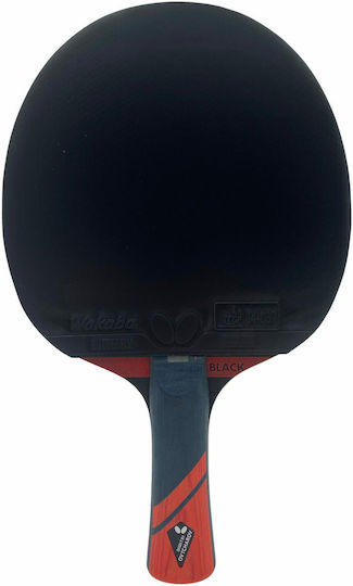 Butterfly Dimitrij Ovtcharov Black Ping Pong Racket for Professional Players